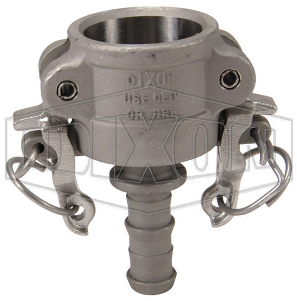 Boss-Lock™ Cam & Groove Type C Coupler x Hose Shank